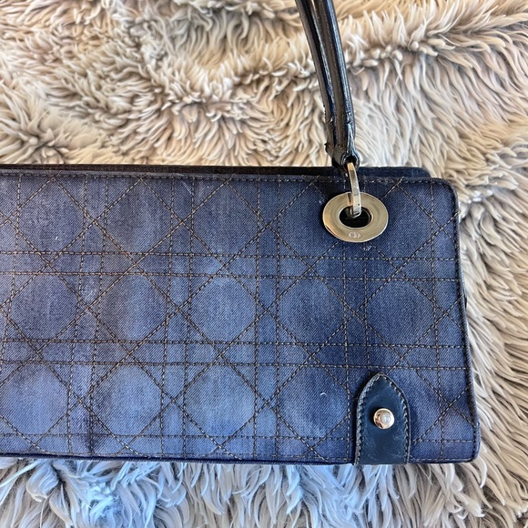 Christian Dior Vintage Cannage East West Lady Dior Bag - Picture 11 of 12